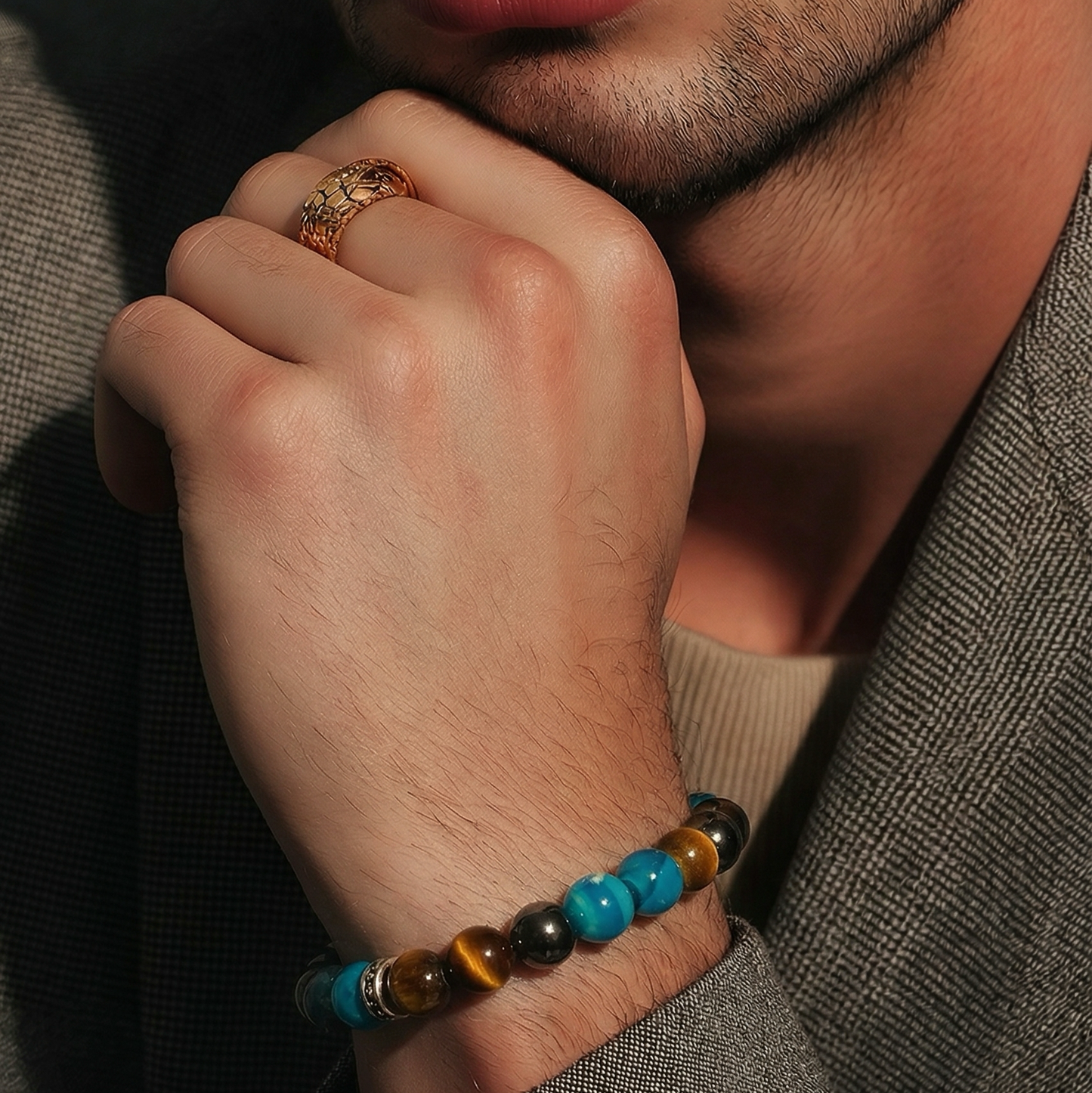Men’s Ocean Tiger Balance Bracelet