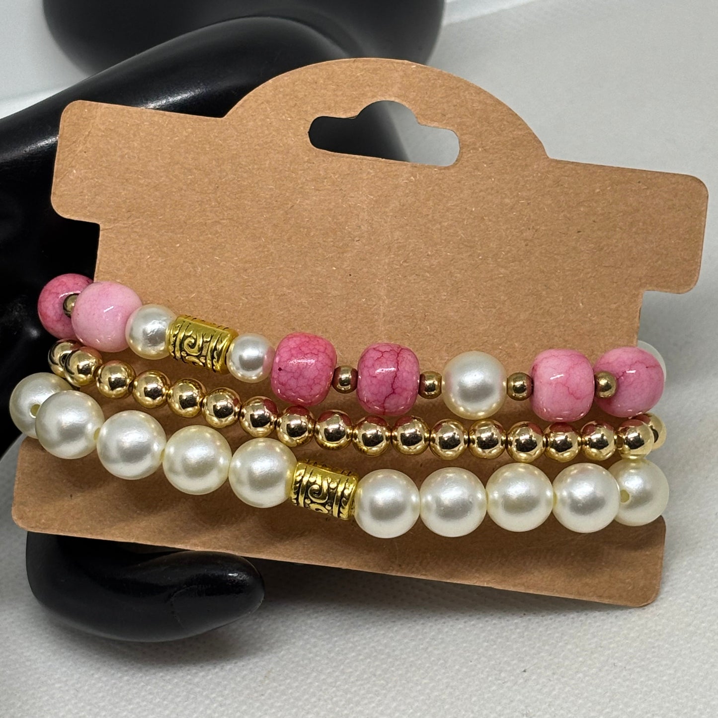 Pink n’ Pearls Stacked Set