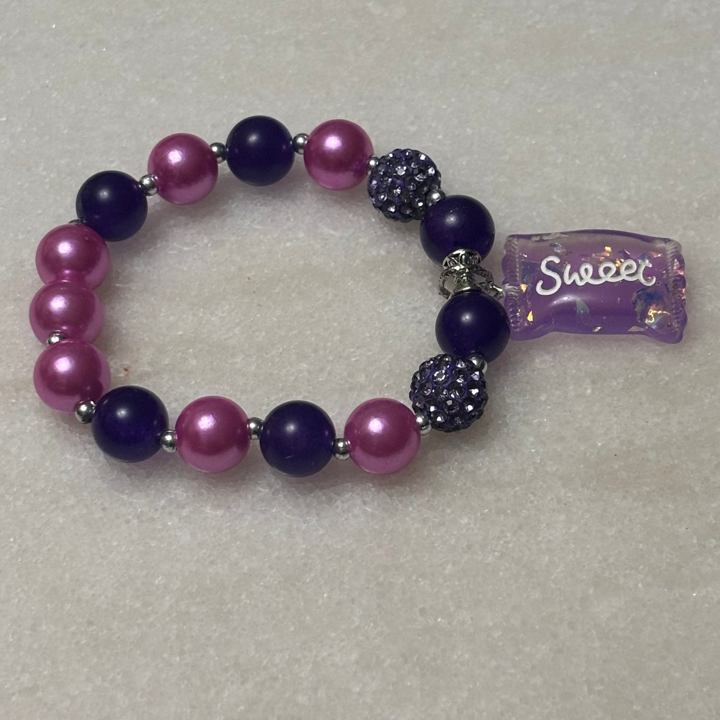 Purple Pop Kids Bracelet