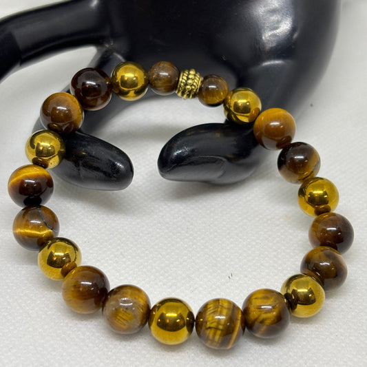 Men’s Tiger Eye Protection Bracelet