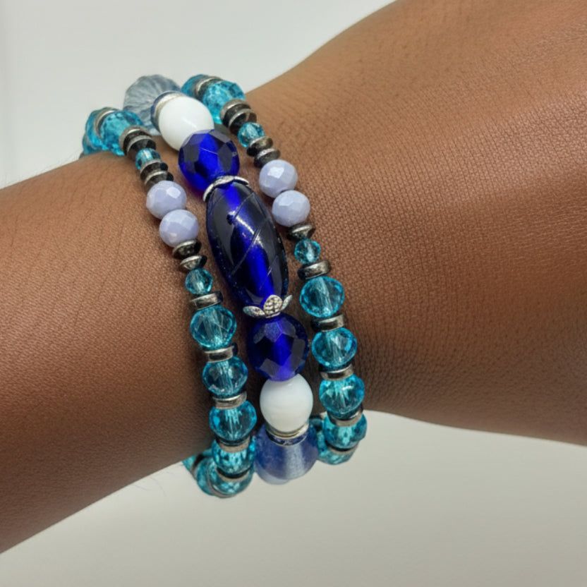Women’s Stack Blue Sea