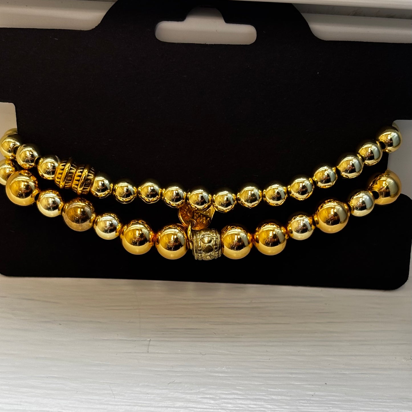 Women’s Pink & Gold Stack Set